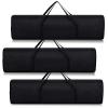 Riakrum 3 Pieces 43.31 Inches Folding Camp Chair Replacement Bag Camping Equipment Bag Large Duffel Bag with Handles for Travel Tent Storage Carrying Sports Gear, Black view 1