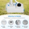 YITAHOME Portable Sink Camping Hand Washing Station with 17 L Wash Basin Stand and Carry Bag, Rolling Wheels, Soap Dispenser, Towel Holder, for Outdoor, Travel, Boat, Gather, Garden, Worksite view 3