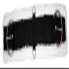 Showman Fleece Super Girth Black, (24") view 1