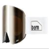 Bern B-1 Large Fit White Snow Goggles for Men and Women - Magnetic Change Dual Zeiss Sunny and Cloudy Lens with Ski Goggle Bag - White Ski Goggle - Anti Fog Goggle - Scratch Resistant Snowboard Goggle view 1