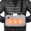 Rechargeable Hand Warmers, Portable Graphene Heated Gloves Handwarmers Bag with 10000MAH Power Bank&3 Heat Modes, Fast Electric Heating Pad Pouch Muff for Men,Pain Releif,Gift, Golf,Camping&Fishing view 1