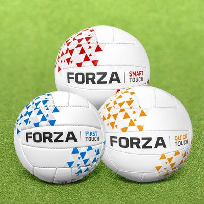 FORZA GAA Touch Gaelic Footballs - Pack of 1, 3 & 25 (Smart Touch, Pack of 25)