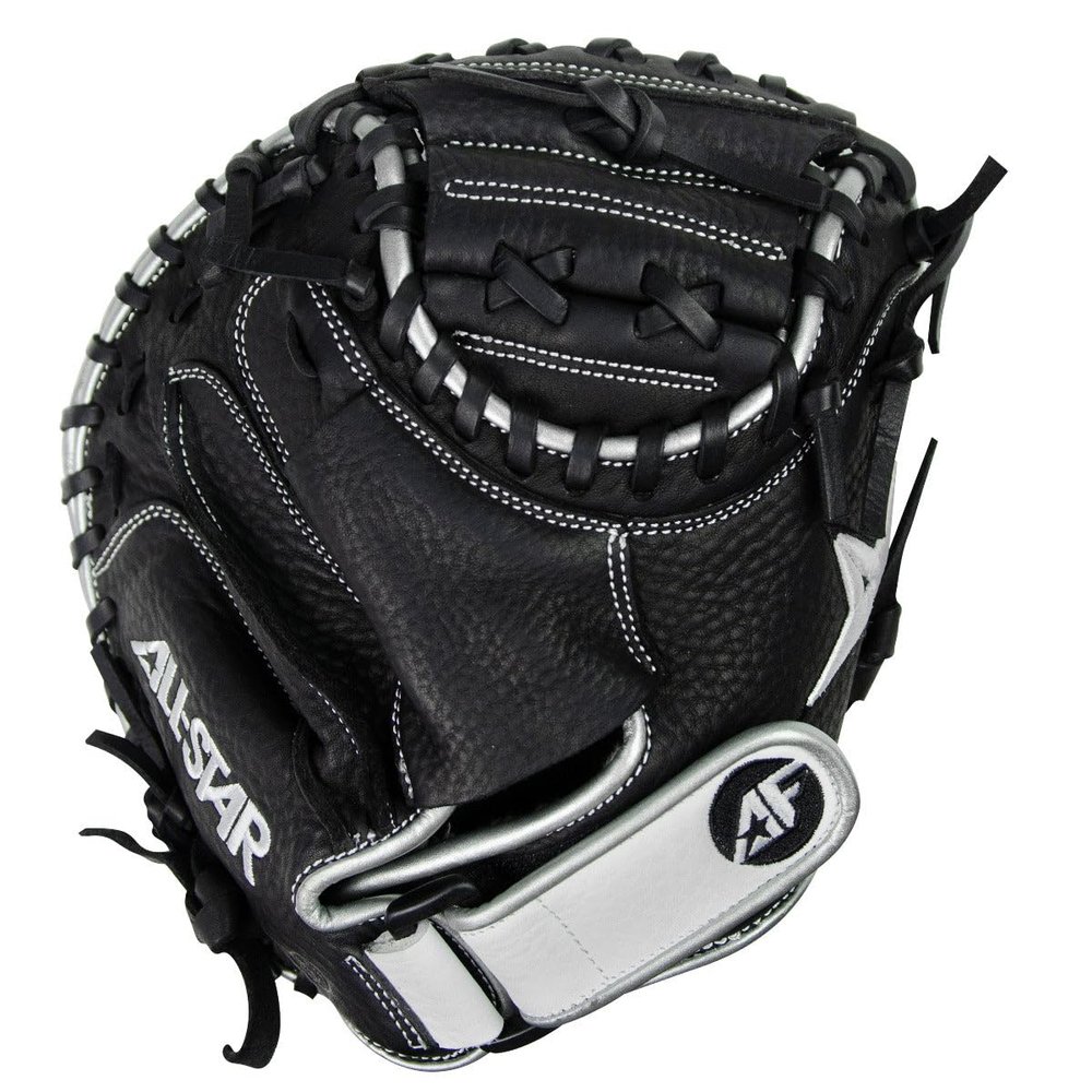 All Star The Focus Framer Fastpitch Softball Catcher's Training Mitt - Right Hand Throw