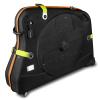 NOOYAH Bike Travel Case Hardshell Bicycle Airplane Travel Bag Lightweight & Durable Cycling EVA Pod with TSA Lock for Road and MTB Bikes Transport (Black/Orange Zipper) view 1