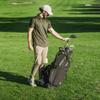 KVV Lightweight Golf Stand Bag with 7 Way Full-Length Dividers, 5 Zippered Pockets, Automatically Adjustable Dual StrapsElegant Design(Black) view 2