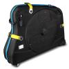 NOOYAH Bike Travel Case Hardshell Bicycle Airplane Travel Bag Lightweight & Durable Cycling EVA Pod with TSA Lock for Road and MTB Bikes Transport (Black/Blue Zipper) view 1