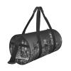 Casual Large Capacity Round New York Duffel Bag, Sports Training Round Bag, Cylinder Bag view 3