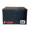 Lifeline Fitness Foam Plyo Box - Durable Plyometric Jump Box with Vinyl Cover and Handles for Cross Training, HIIT, Exercise Equipment - Multiple Heights Available view 1