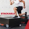 Lifeline Fitness Foam Plyo Box - Durable Plyometric Jump Box with Vinyl Cover and Handles for Cross Training, HIIT, Exercise Equipment - Multiple Heights Available view 4