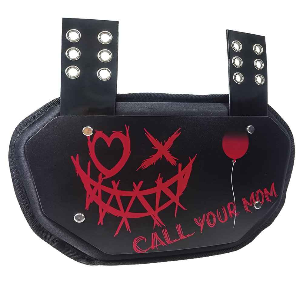 CNPMANT Sports Football Back Plate Football Backplates for Shoulder Pads, Rear Protector Lower Back Pads for Players, Will be Safe and Stylish with This Sturdy Backplate.