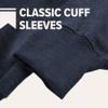 Campus Lab Montana State University Bobcats Distressed Spirit Phrase Unisex Adult Slim Fit Crewneck Sweatshirt, Navy Heather, Medium view 4