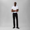 Calvin Klein Men's Stretch Pique Solid Tipped Polo Brilliant White view 3