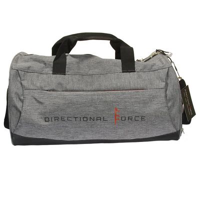 Directional Force | Oxford Gear Bag | Durable Gym Bag with Multiple Storage Compartments | Performance Apparel & Products (Gray)
