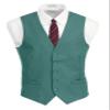 Gioberti Men's Formal Suit Vest Fit for Business or Casual Dress, Forest Green, 2X-Large view 2