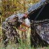 Barronett Blinds Wide Side 95, Portable Hunting Blind, Side-by-Side Hub Blind, Huge Interior, Panoramic Shooting Window, 2-Person, Crater Harvest, 75 x 79 x 95, WS95CH view 3