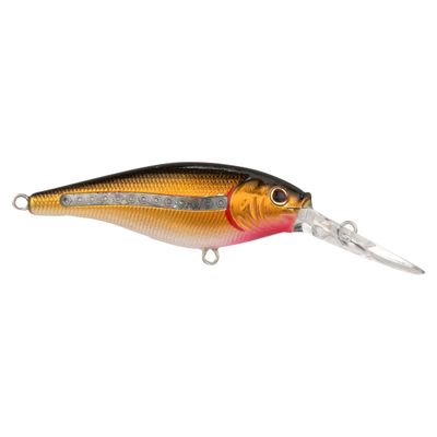 Berkley Scented Flicker Shad Pro 3 Pack Fishing Lure, Black Gold, 3/16 oz, 2in | 5cm Crankbaits, Size, Profile and Dive Depth Imitates Real Shad, Equipped with Fusion19 Hook