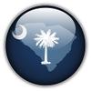 South Carolina USA State Glossy Seal Car Bumper Sticker Decal view 1