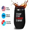 Archery Black Edition Wine Tumbler 12oz - Archery Repeat - Funny Gift For Archery Coach Athlete Hunt Target Shot Trainer Arrow Bow Sport view 4