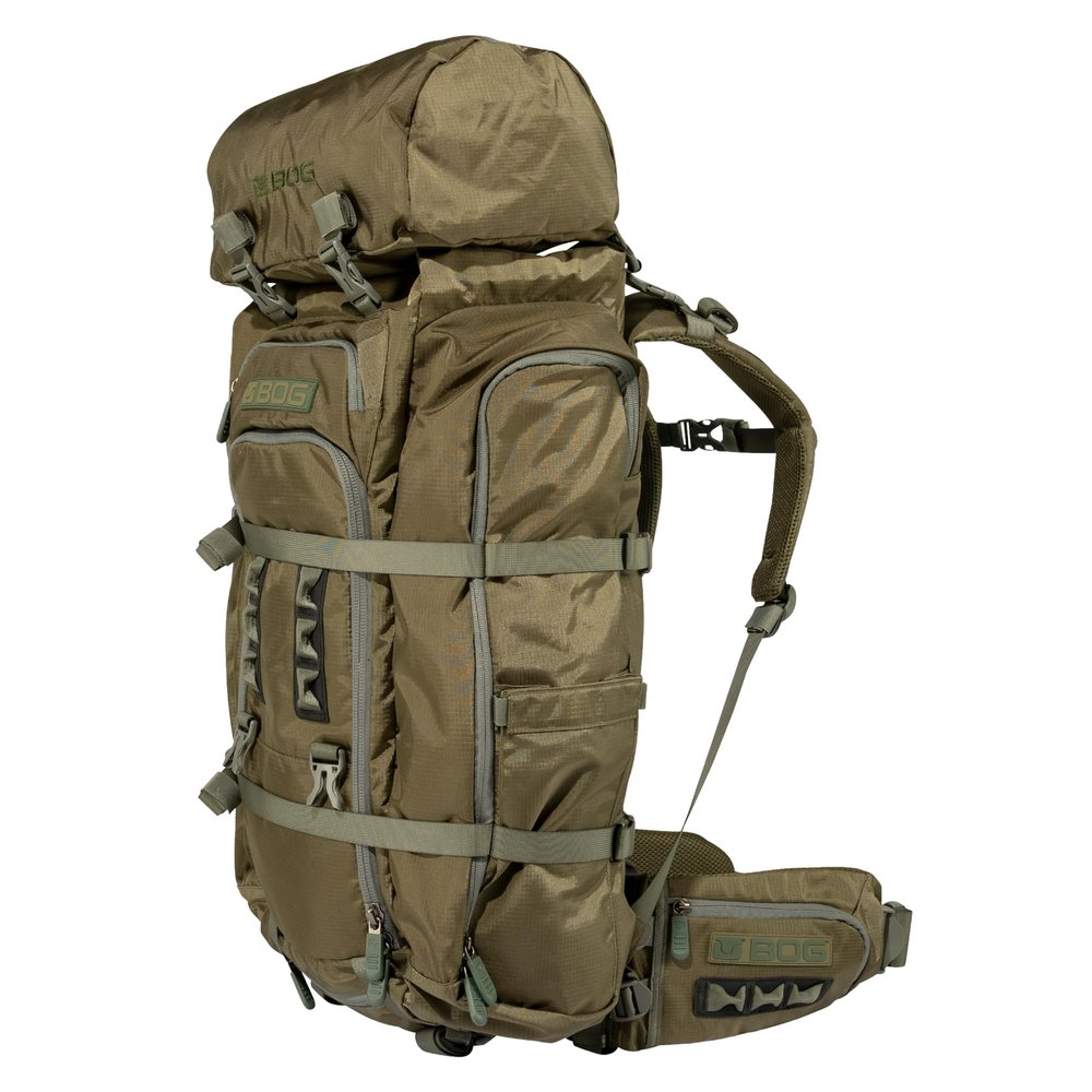 BOG Inception and Helix 6000 Hunting Bag with Lightweight Design 5.69 lb, Durable Fabric Build, 6000 Cubic Inches of Space for Hunting, Outdoors