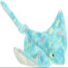 Aurora Adventurous Destination Nation Stingray Stuffed Animal - Global Exploration - Learning Fun - Aqua 19 Inches view 1