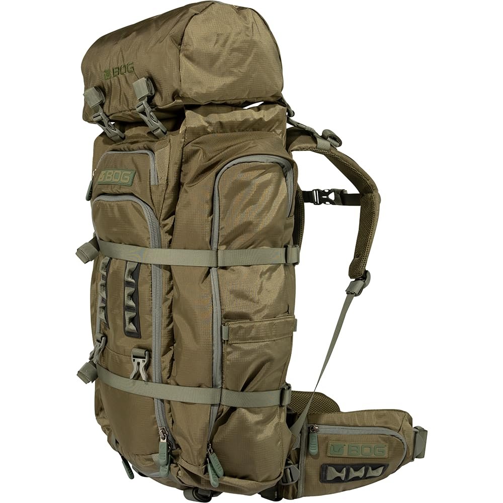 BOG Inception and Helix 6000 Hunting Bag with Lightweight Design 5.69 lb, Durable Fabric Build, 6000 Cubic Inches of Space for Hunting, Outdoors