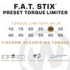 Fat Stix Individual Limiter 30 Inch Pounds, Universal for 1/4" Drivers and Bits, Compact view 3