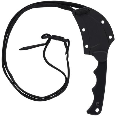 Smith&Wesson Accessories (8HT64) Smith & Wesson H.R.T Karambit Neck Knife 5.2 in Overall Length with 2 in Blade Length and Breakaway Lanyard,Black