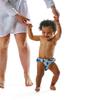 i play. by green sprouts Reusable, Eco Snap Swim Diaper with Gussets, UPF 50, 3T, Gray Himalayan Monal - Biodiversity, Patented Design, STANDARD 100 by OEKO-TEX Certified view 2