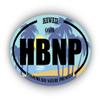 HBNP Hanauma Bay Nature Preserve HawaiiOahu | Beach Landmark Stickers | Ocean, Sea, Lake, Sand, Surfing, Paddleboarding | Perfect for Cars, Windows, laptops, flasks, Water Bottles, Luggage view 1