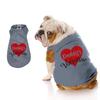 Daddy's Valentine Dog Shirt, Valentine's Day Dog Shirt, Daddy's Valentine Shirt for Dogs, Valentine's Day Shirt for Dogs (XXS- 2-4 lbs, Grey) view 3