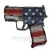 Textured Vinyl Decal Skin Kit for Springfield XD-S Mod.2 3.3" 9mm (Old Glory) view 1