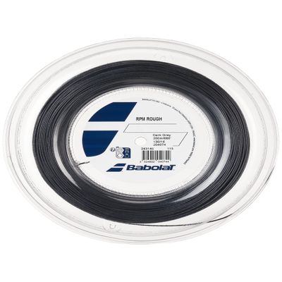 Babolat RPM Rough Tennis Racquet Reel (Dark Grey) (130 / 16g, Dark Grey)