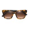 Foster Grant Sofia Vergara x Women's Jacinta Sunglasses Square, Tortoise, 55 mm view 3