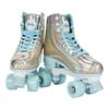 GEM QUAD ROLLER SKATES - Holographic Blue, Size 7-10 view 1