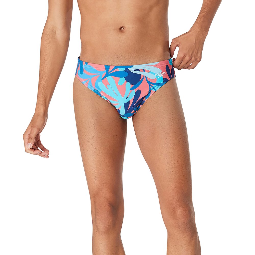 Speedo Men's Swimsuit Brief Eco Flex 2 Outseam Beachstar