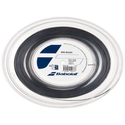 Babolat RPM Rough Tennis Racquet Reel (Dark Grey) (125 / 17g, Dark Grey)