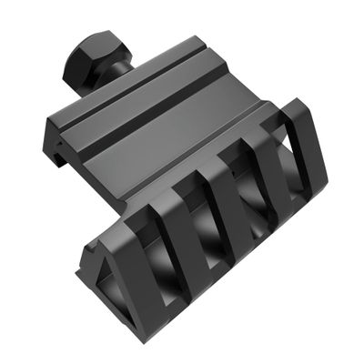 Eastern Tactical Supply 45 Degree Picatinny Offset Mount 4 Slots Picatinny Rail Mounts for Flashlight Laser Sights Optics (Black