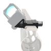 Eastern Tactical Supply 45 Degree Picatinny Offset Mount 4 Slots Picatinny Rail Mounts for Flashlight Laser Sights Optics (Black view 3