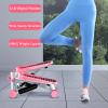 YSUEFIJO Mini Stepper with Resistance Bands, Anti Slip Fitness Equipment, Exercise Stepping Machine, Workout Stepper with LCD Digital Monitor, Compact Exercise Equipment view 2