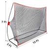 axGear Indoor/Outdoor Portable Golf Practice Net 10 FT x 7 FT Driving Range Golf Training Net view 3