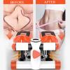 YSUEFIJO Mini Exercise Stepper, Stair Stepper for Exercise, Adjustable Workout Fitness Equipment, Cardio Training Step Climber Machine, for Home, Desk or Office Workouts (Orange) view 3
