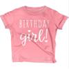 Happy Birthday T-Shirt (Girls 1 to 12) Sassy Kids Party Tee - Sweet Baby/Toddler Outfit 4T Mauve Heather SS view 1