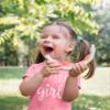 Happy Birthday T-Shirt (Girls 1 to 12) Sassy Kids Party Tee - Sweet Baby/Toddler Outfit 4T Mauve Heather SS view 4