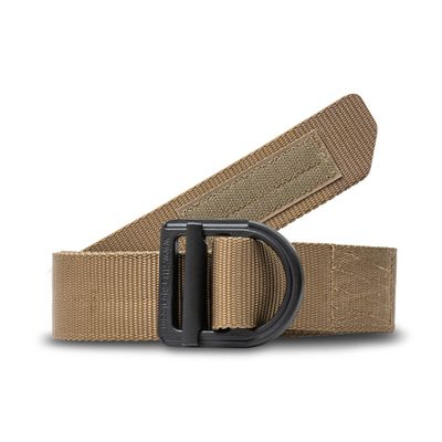5.11 Tactical Unisex 1.5 Inch Trainer Belt, Nylon Mesh, Rip Resistant, Style 59409, Kangaroo, Small