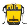 AFISHTOUR Waterproof Bike Pannier - 25L Saddle Bag for Bicycles Rear Rack - Bike Bag for Grocery, Laptop (Yellow,1 PCS) view 4