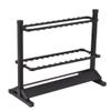 JOYWAVE Aluminium Fishing Rod Holders, Portable Fishing Rod Rack, Holds Up to 24 Rods, Modern Matte Black, 27.9x12.6x27.5 inches view 1