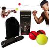 Boxing Ball Headband Tennis, Punching Ball Headband, MMA Training Equipment, Boxing Equipment, Home Workout Equipment for Men, Kids Boxing Set, Boxing Reflex Ball (3 Difficulty Level, 3 Balls) view 1