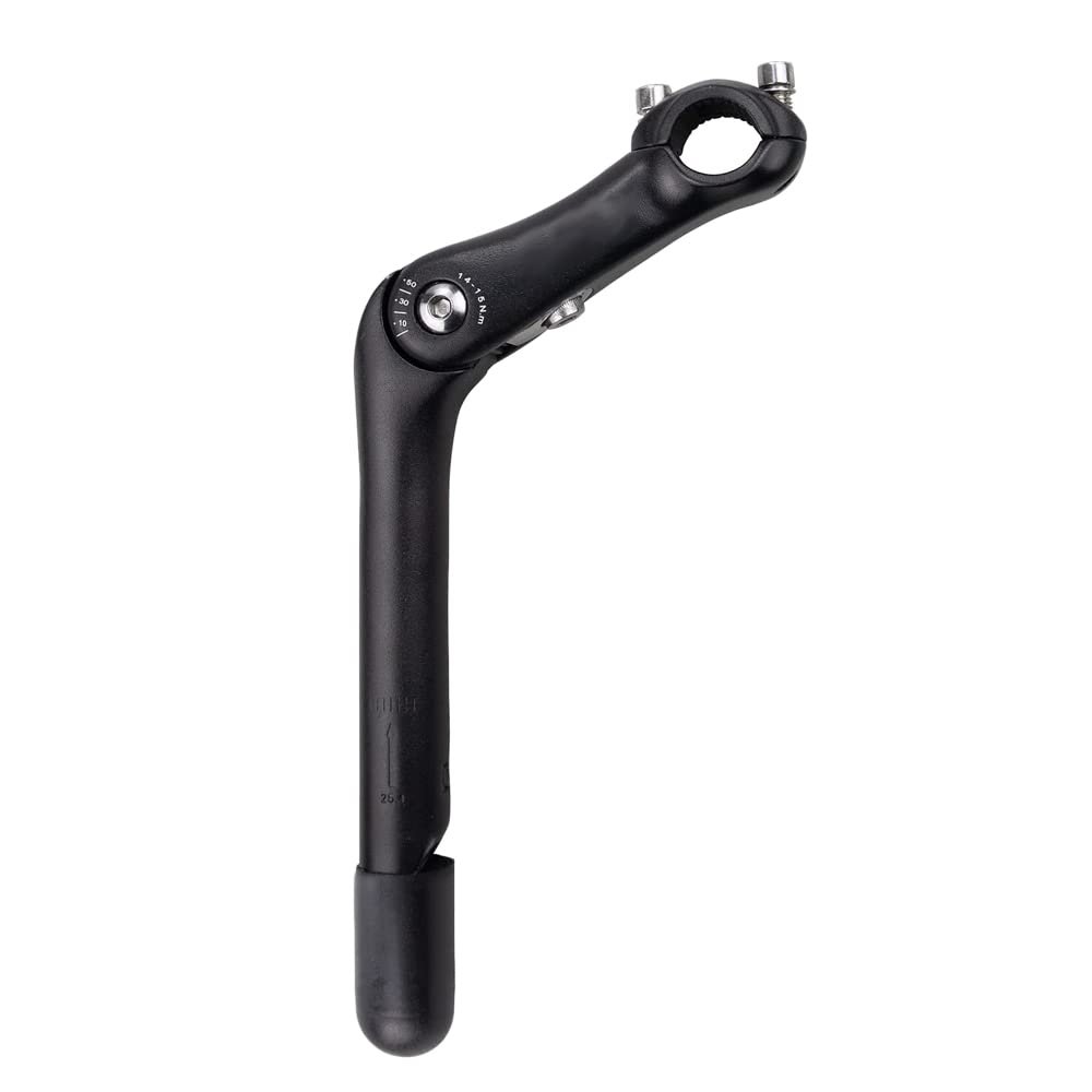 TOTMOX 110 mm /4.33 IN Bike Handlebar Riser Extension, 25.4 mm /1 IN Alloy Alum 110 mm /4.33 IN Bike Handlebar Riser Extension For Mountain Road Bicycles, Bicycle Adjustable Angle Stem