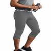 Epic Adult 3/4 Length Compression Tights Or Leggings Grey M view 3