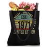 52nd Birthday Vintage 52 Year Old Est 1971 Limited Edition Tote Bag view 4
